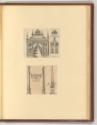 Theodore, Jean Theodore, et Jean Israel de Bry, Triumphbogen; Säulen und Obelisk, Inv. Nr.: Hol…