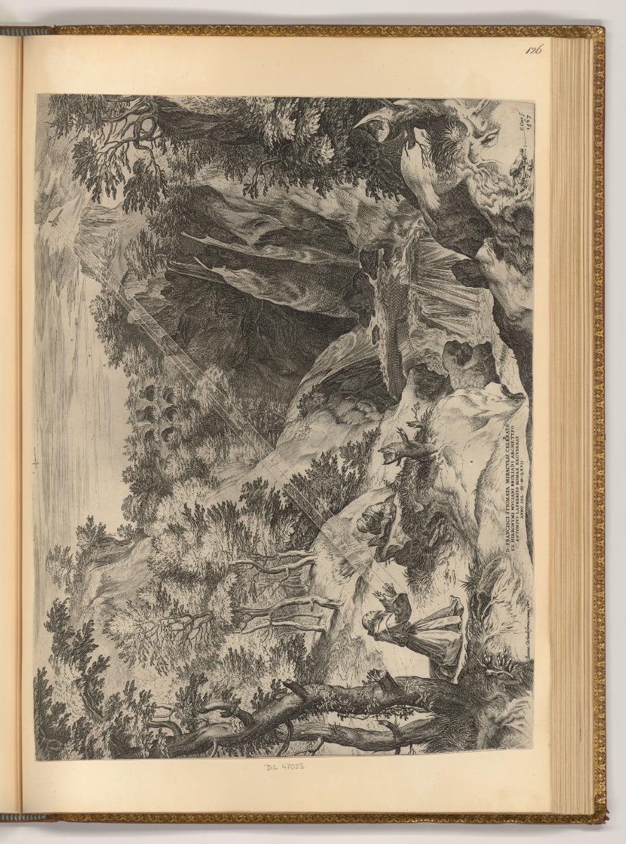 Cornelis Cort, Franz von Assisi empfängt die Stigmata, Inv. Nr.: Holland nach Sektionen I/10, H…