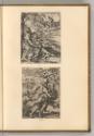 Cornelis Cort, Amor ziehlt auf Plutos Herz; Raub der Proserpina, Inv. Nr.: Holland nach Sektion…