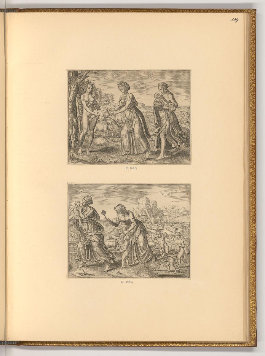 Philippe Galle Vol. II., Das Leid des menschlichen Lebens, Inv. Nr.: Holland nach Sektionen I/1…