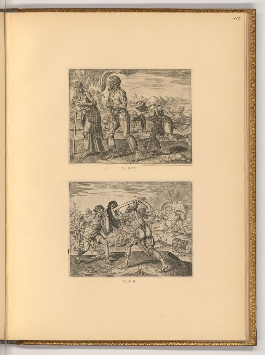 Philippe Galle Vol. II., Das Leid des menschlichen Lebens, Inv. Nr.: Holland nach Sektionen I/1…