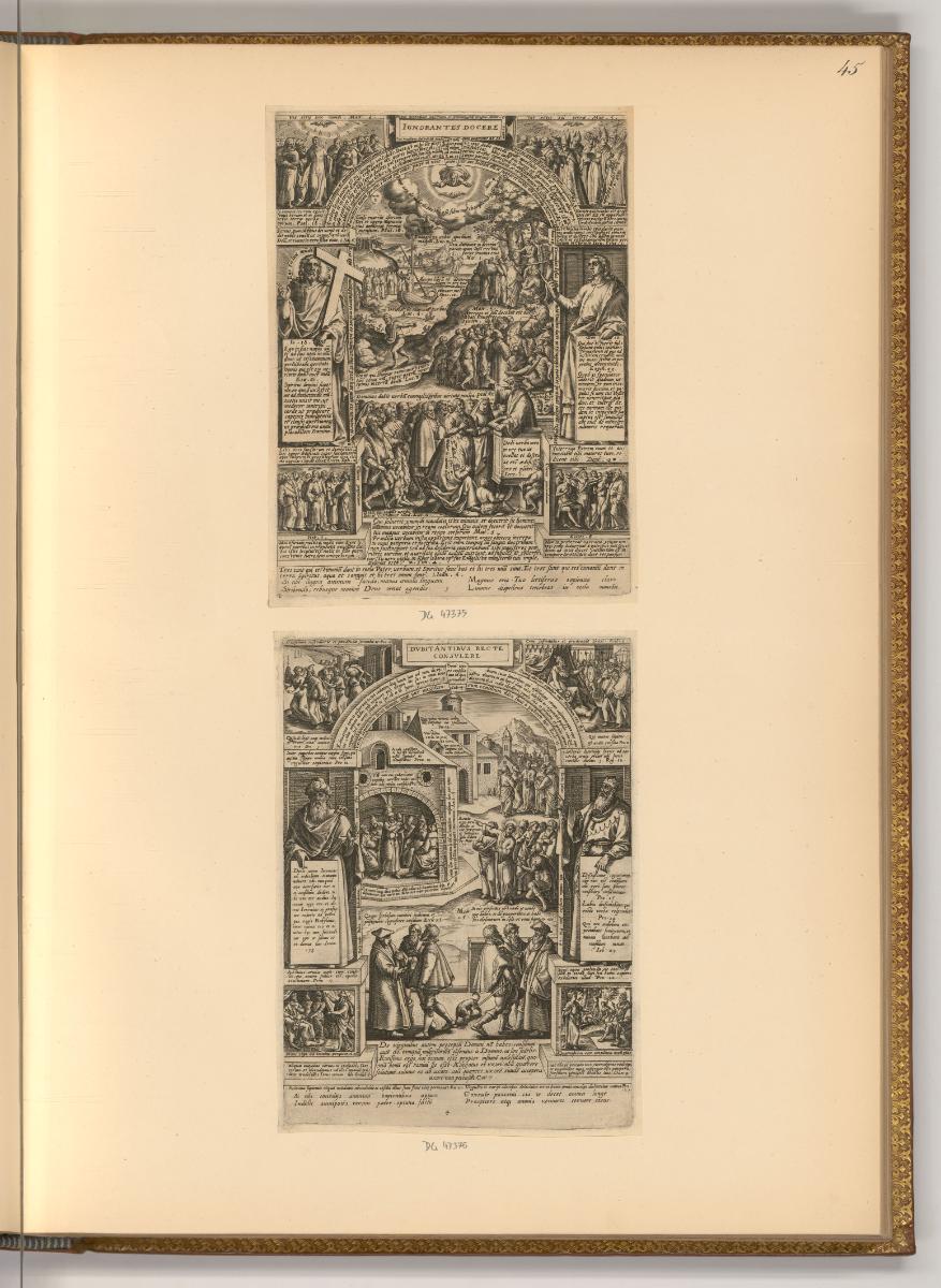 Philippe Galle Vol. II., Die sieben geistigen Werke der Barmherzigkeit, Inv. Nr.: Holland nach …