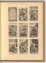 Philippe Galle Vol. II., Titelblatt, Meeres- und Flussgötter, Inv. Nr.: Holland nach Sektionen …
