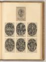 Jean Sadeler, Titelblatt, Passionsszenen, Ornament, Inv. Nr.: Holland nach Sektionen I/16, H/I/…