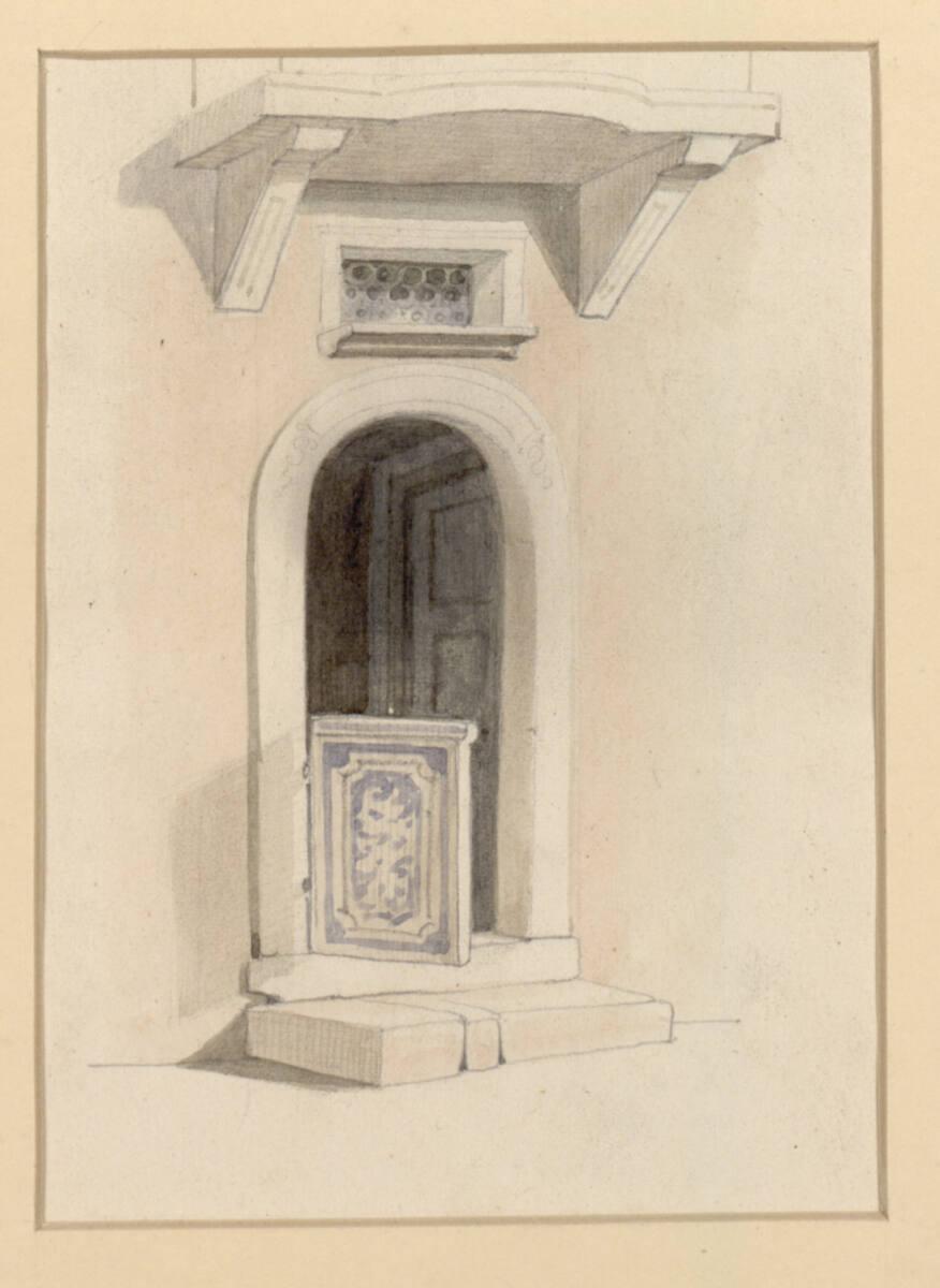Hans Hueber, Eingangstor, Inv. Nr.: 28001