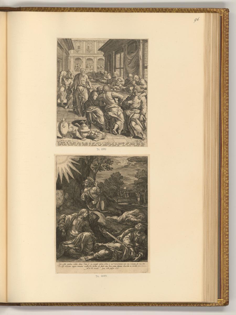 Jean Sadeler, Passion Christi, Inv. Nr.: Holland nach Sektionen I/16, H/I/16/96