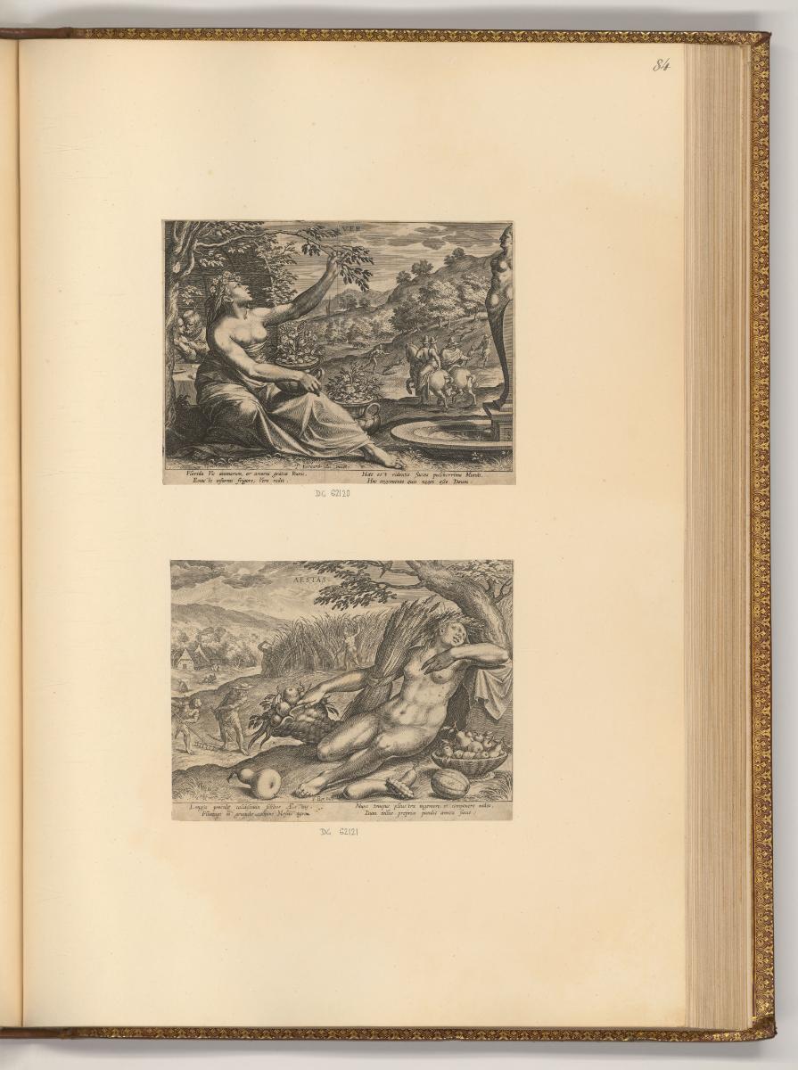 Jean Sadeler Vol. II, Ver; Aestas, Inv. Nr.: Holland nach Sektionen I/17, H/I/17/84