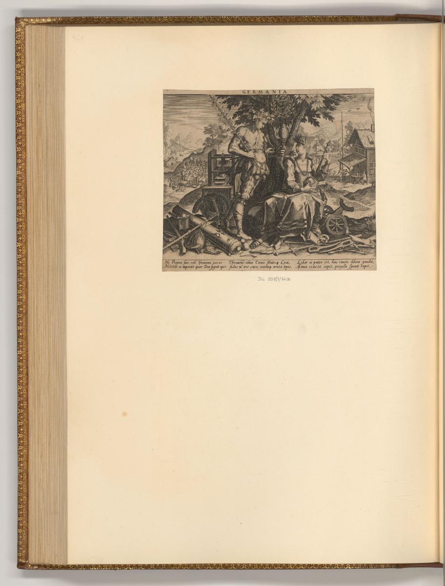 Jean Sadeler Vol. II, Germania, Inv. Nr.: Holland nach Sektionen I/17, H/I/17/92v