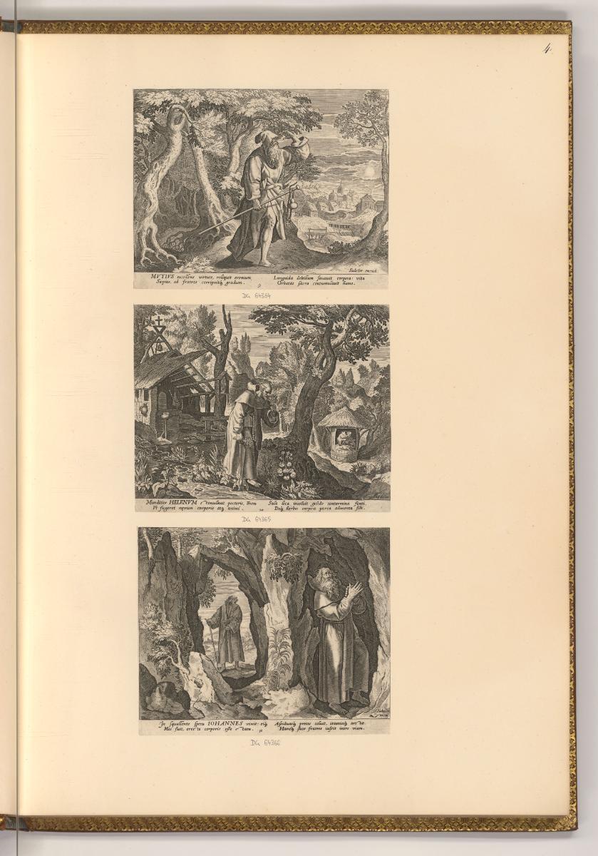 Jean et Raphael Sadeler, Heilige, Inv. Nr.: Holland nach Sektionen I/18, H/I/18/4