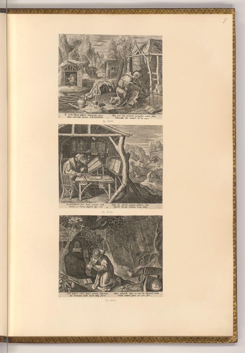 Jean et Raphael Sadeler, Heilige, Inv. Nr.: Holland nach Sektionen I/18, H/I/18/7