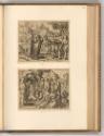 Jean, Antoine et Jerome Wierx, Christus heilt die zehn Leprosen; Christus hilft einem Mann, Inv…