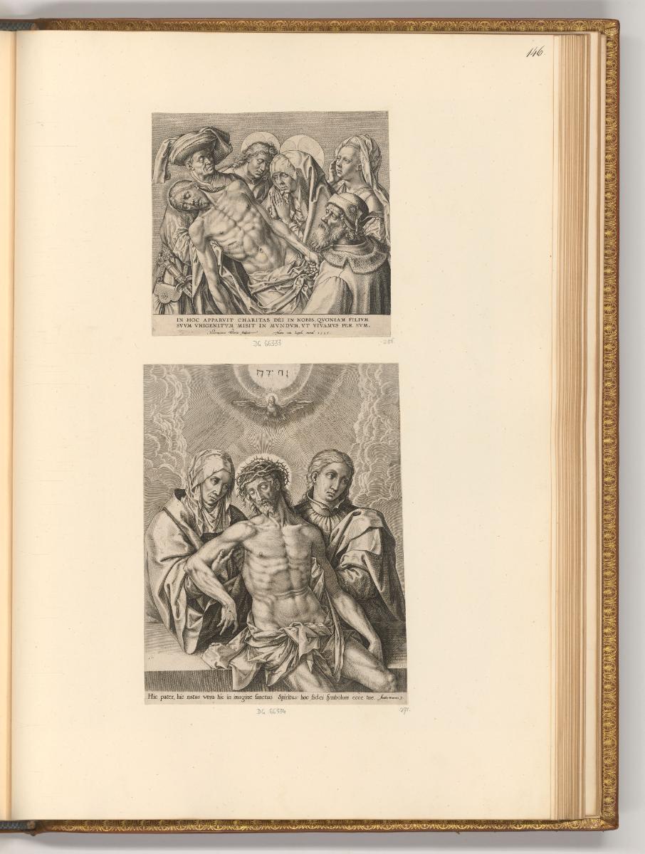 Jean, Antoine et Jerome Wierx, Die Beweinung Christi; Heilige mit dem Leichnam Christi, Inv. Nr…