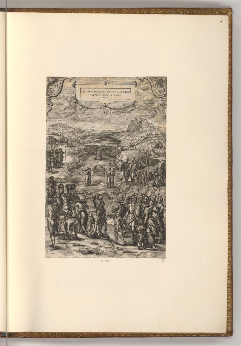 Jean, Antoine et Jerome Wierx, Die Überquerung des roten Meeres, Inv. Nr.: Holland nach Sektion…
