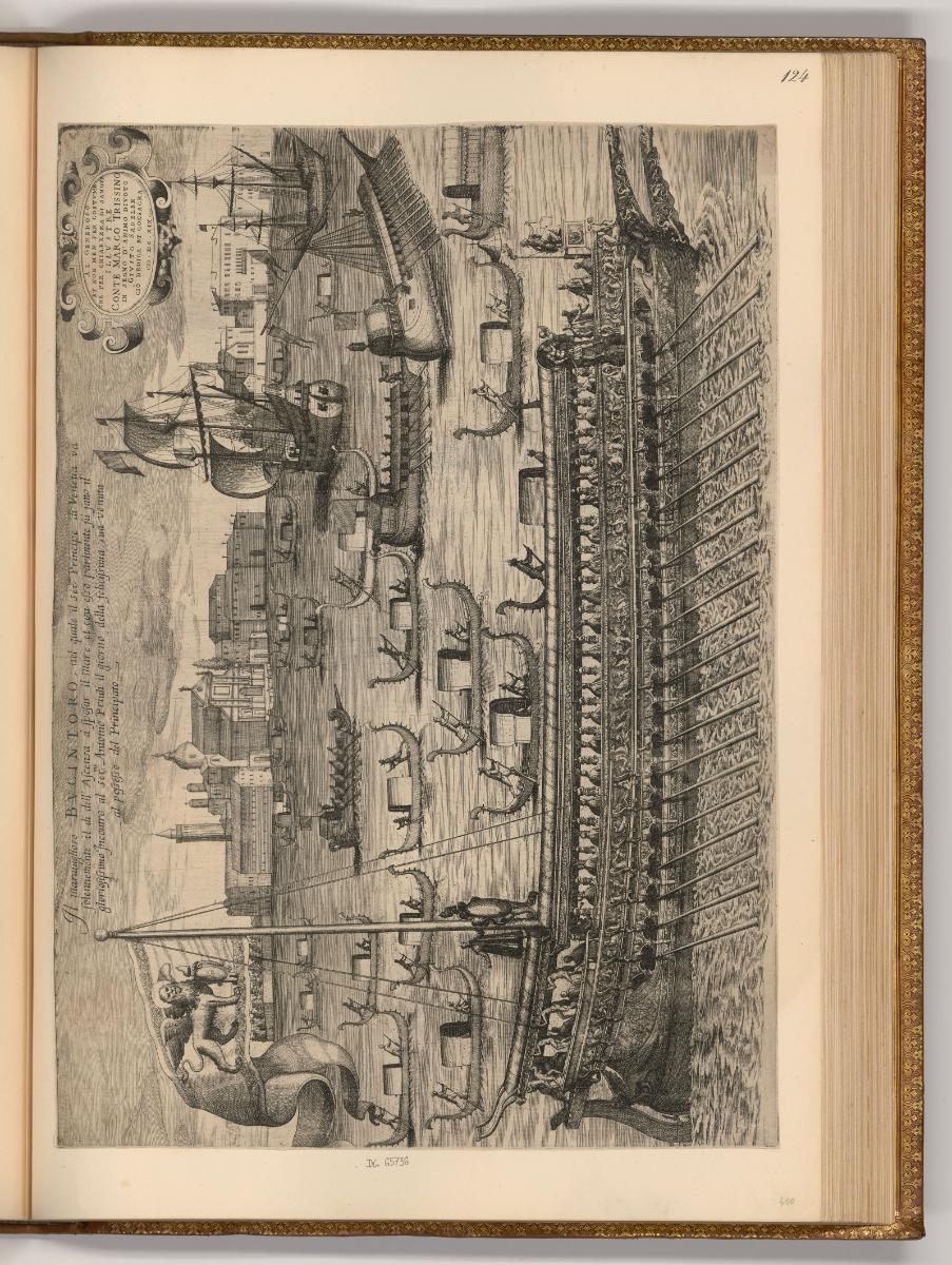 Raphael Sadeler, Bucintoro, Inv. Nr.: Holland nach Sektionen I/19, H/I/19/124