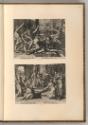 Raphael Sadeler, Samson und Delilah;  König Salomo unter vielen Frauen, Inv. Nr.: Holland nach …