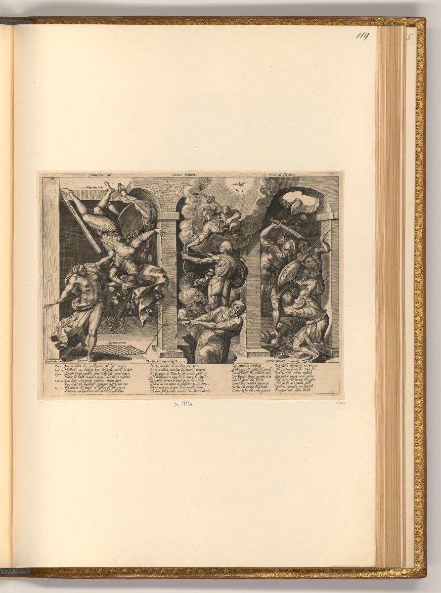 Jan, Anton und Hieronymus Wierix Vol. II, Der Fall des Menschen, Inv. Nr.: Holland nach Sektion…