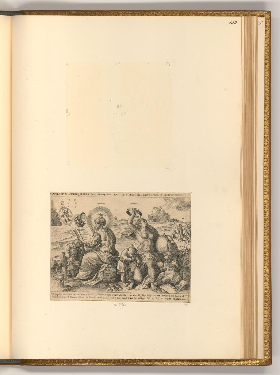 Jan, Anton und Hieronymus Wierix Vol. II, Weisheit und Torheit, Inv. Nr.: Holland nach Sektione…