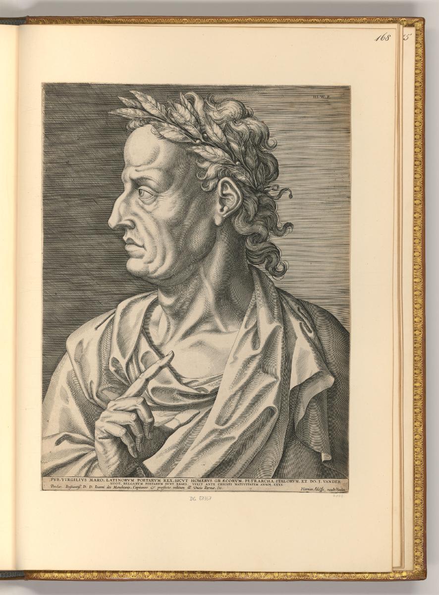 Jan, Anton und Hieronymus Wierix Vol. II, Vergil, Publius Vergilius Maro, Inv. Nr.: Holland nac…