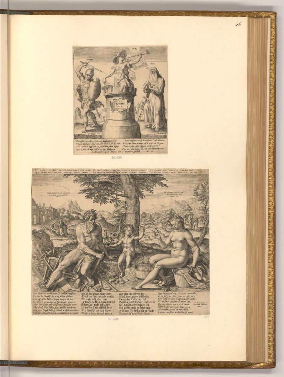 Jan, Anton und Hieronymus Wierix Vol. II, Allegorien, Inv. Nr.: Holland nach Sektionen I/21-22,…