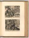 Jan, Anton und Hieronymus Wierix Vol. II, Der Evangelist Lukas; Der Evangelist Johannes, Inv. N…