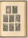 Adrien et Iean Collaert Vol. I., Titelblatt, Triumphus Jesu Christi Crucifixi, Kreuzigung und M…