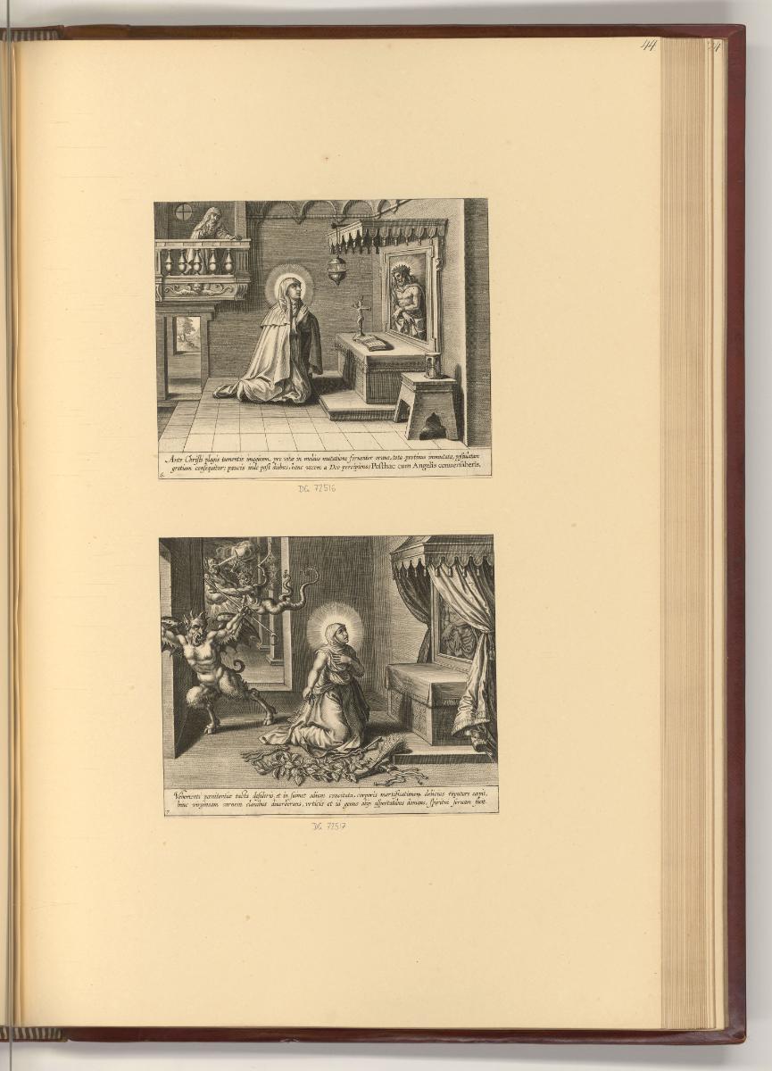 Adrien et Jean Collaert. Supplement., Das Leben der hl. Teresa von Avila, Inv. Nr.: Holland nac…