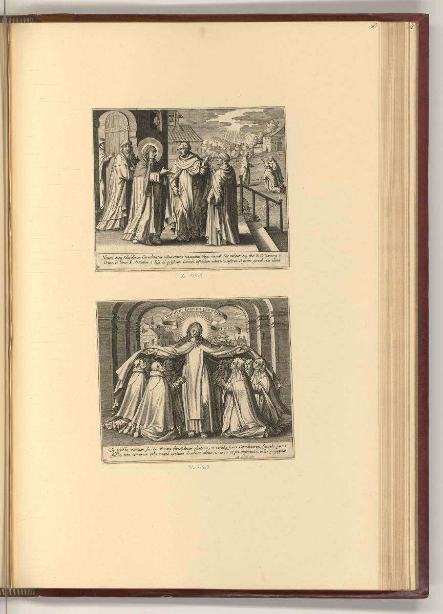 Adrien et Jean Collaert. Supplement., Das Leben der hl. Teresa von Avila, Inv. Nr.: Holland nac…
