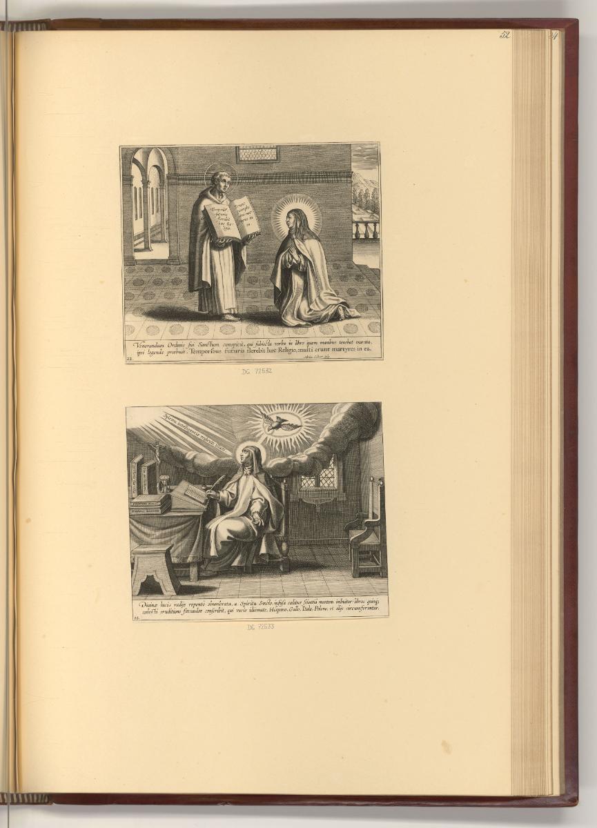 Adrien et Jean Collaert. Supplement., Das Leben der hl. Teresa von Avila, Inv. Nr.: Holland nac…