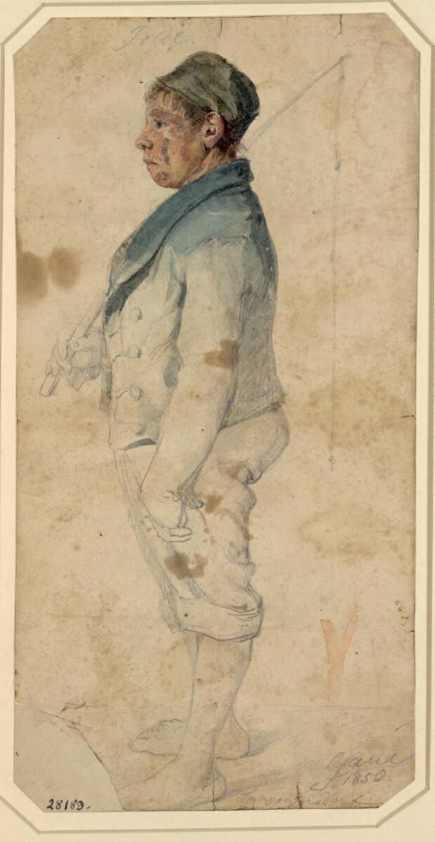 Gustav Gaul, Der Halterbub Pold, Inv. Nr.: 28189