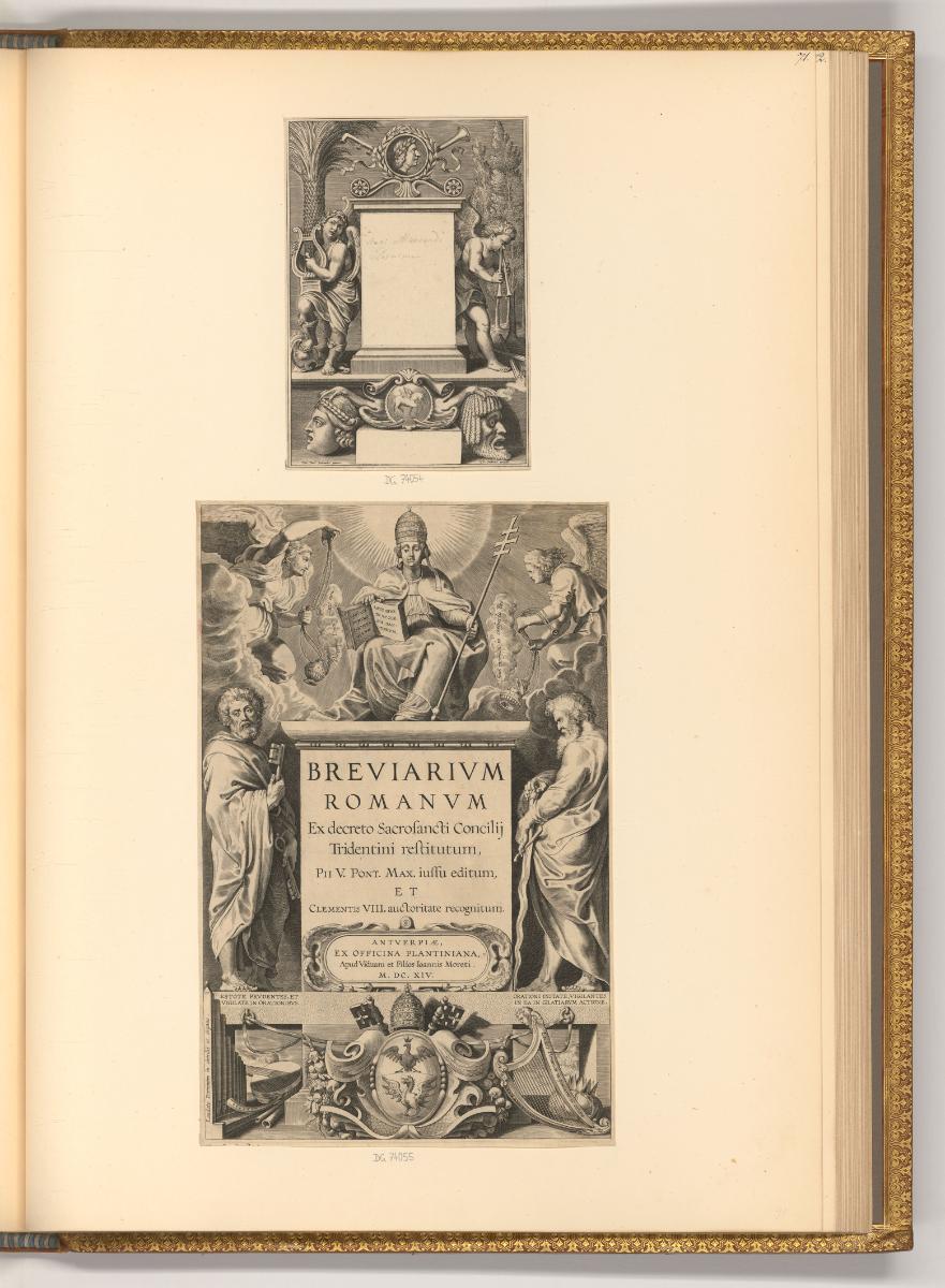 Théodore Galle, Titelkartuschen, Inv. Nr.: Holland nach Sektionen I/30, H/I/30/71