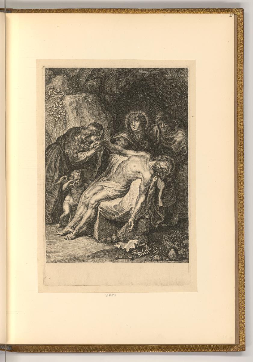 Cornelis Galle der Ältere, Die Beweinung Christi, Inv. Nr.: Holland nach Sektionen I/31, H/I/31…