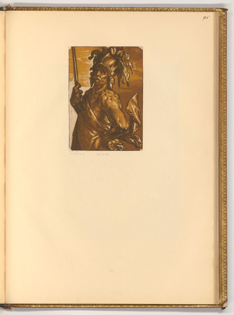 Hendrik Goltzius. Pièces composée et gravées par lui meme. Vol. I., Mars, Inv. Nr.: Holland nac…
