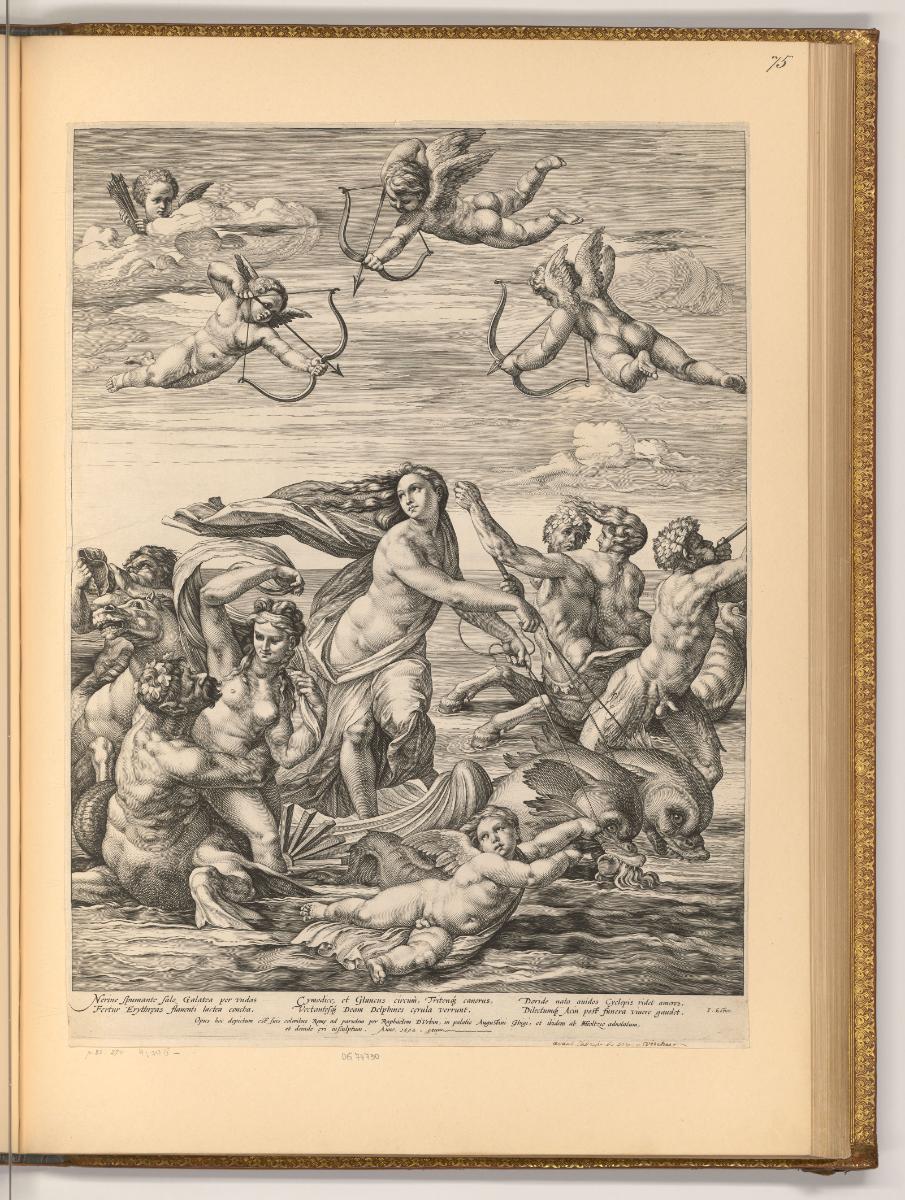 Hendrick Goltzius Vol. II., Der Triumph der Galatea, Inv. Nr.: Holland nach Sektionen I/33, H/I…