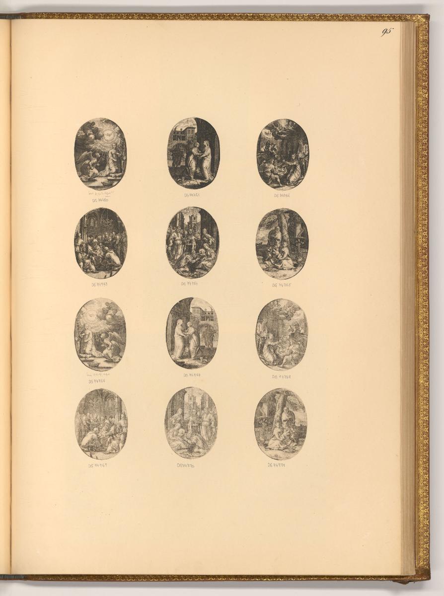 Hendrick Goltzius Vol. II., Das Marienleben, Inv. Nr.: Holland nach Sektionen I/33, H/I/33/95