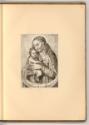 Hendrik Goltzius. Pièces par différents graveurs anonimes. Vol III., Die Heilige Jungfrau mit K…
