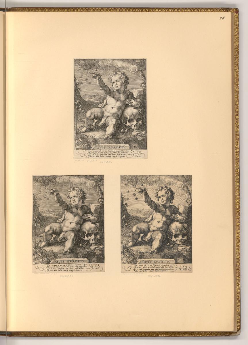 Hendrik Goltzius. Pièces par différents graveurs anonimes. Vol III., Ovids Evadet, Inv. Nr.: Ho…