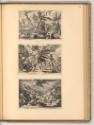 Hendrik Goltzius. Pièces par différents graveurs anonimes. Vol III., Ovids Metamorphosen, Inv. …