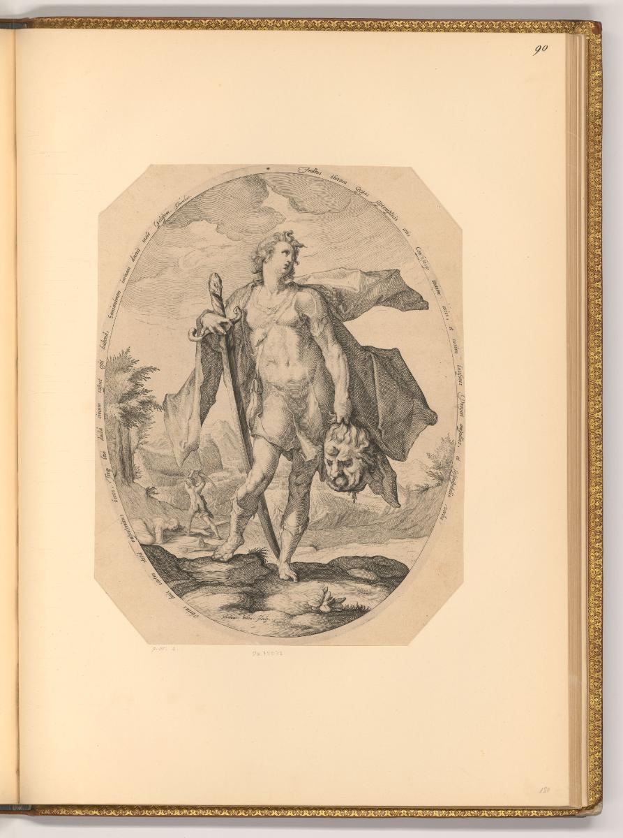 Hendrik Goltzius. Pièces par différents graveurs anonimes. Vol III., David, Inv. Nr.: Holland n…