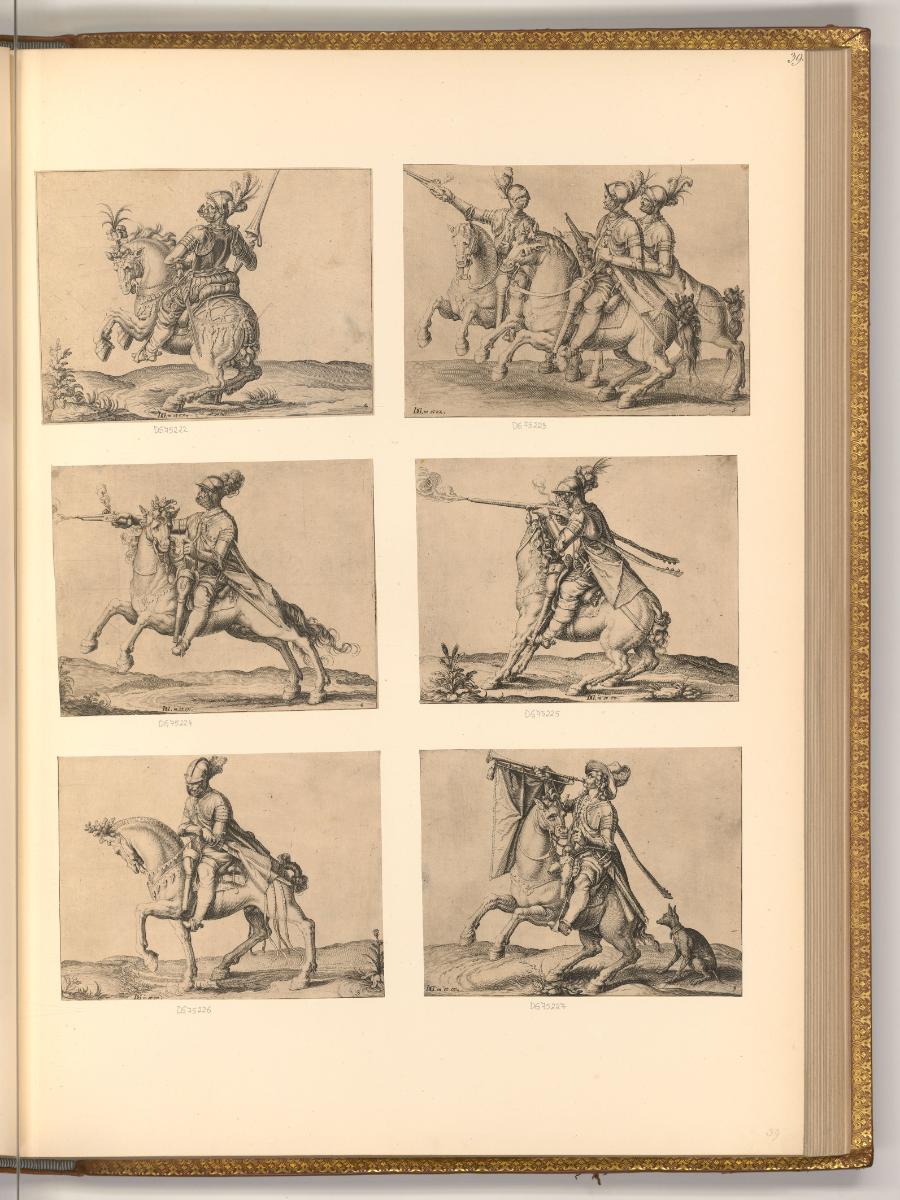 Jakob de Gheyn II, Die Reitschule oder Übungen der Kavallerie, Inv. Nr.: Holland nach Sektionen…