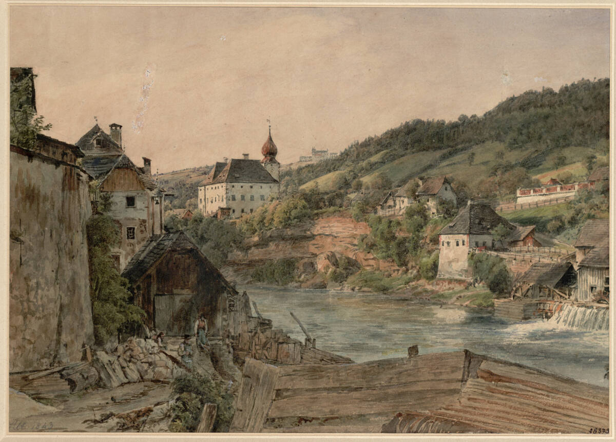 Waidhofen an der Ybbs, Jakob Alt, 1843