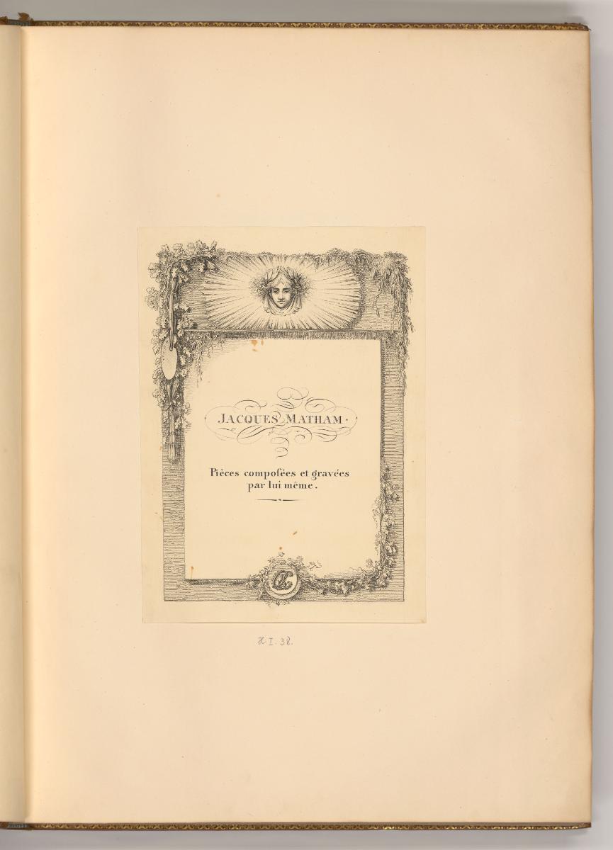 Jacques Matham. Pièces composées et gravées par lui meme., Jacques Matham. Pièces composées et …