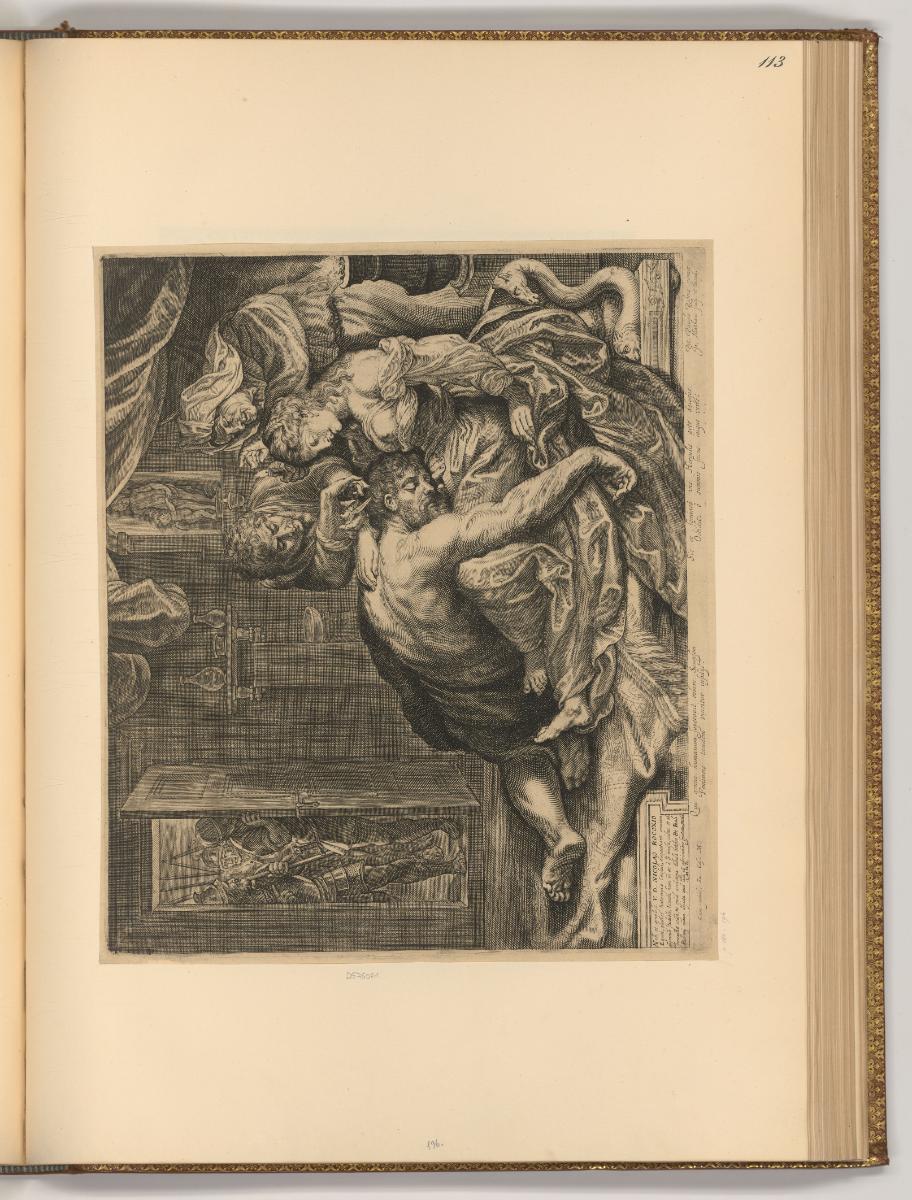 Jacques Matham. Pièces composées et gravées par lui meme., Samson und Delila, Inv. Nr.: Holland…