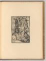 Jacques Matham. Pièces composées et gravées par lui meme., Brustbild eines jungen Mannes mit pr…