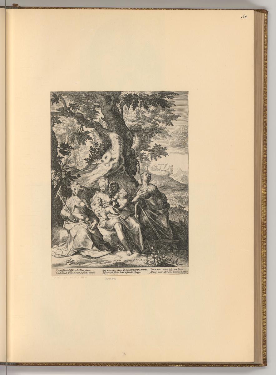 Jacques Matham. Pièces composées et gravées par lui meme., Fides, Spes und Caritas, Inv. Nr.: H…