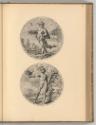 Jacques Matham. Pièces composées et gravées par lui meme., Jahreszeiten (Rundbild), Inv. Nr.: H…