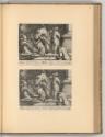 Jacques Matham. Pièces composées et gravées par lui meme., Die Anbetung der Hirten, Inv. Nr.: H…