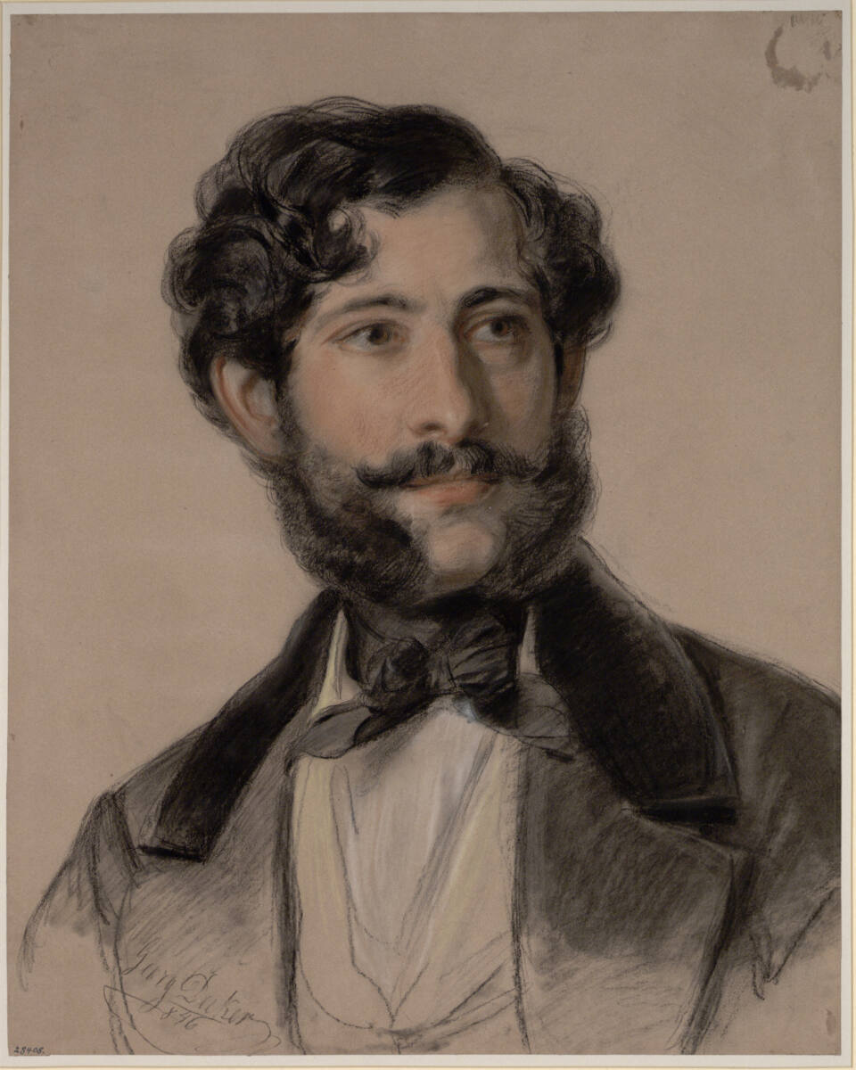 Bildnis Friedrich von Lieder, Georg Decker, 1846