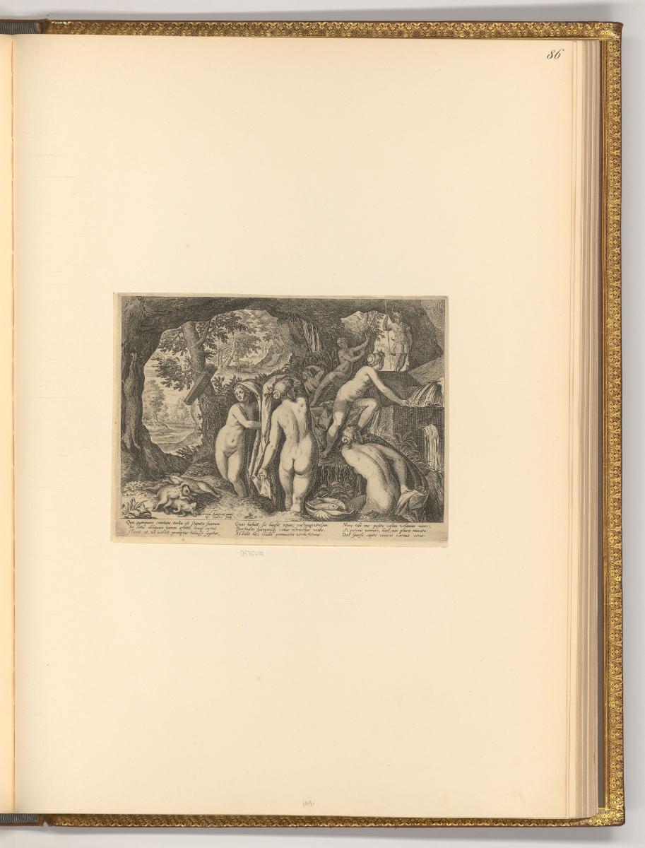 Gilles Sadeler Vol. I., Diana und Actaeon, Inv. Nr.: Holland nach Sektionen I/41, H/I/41/86