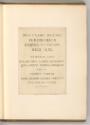 Gilles Sadeler. Vol. II., Titelblatt und Dedikation, Inv. Nr.: Holland nach Sektionen I/42, H/I…