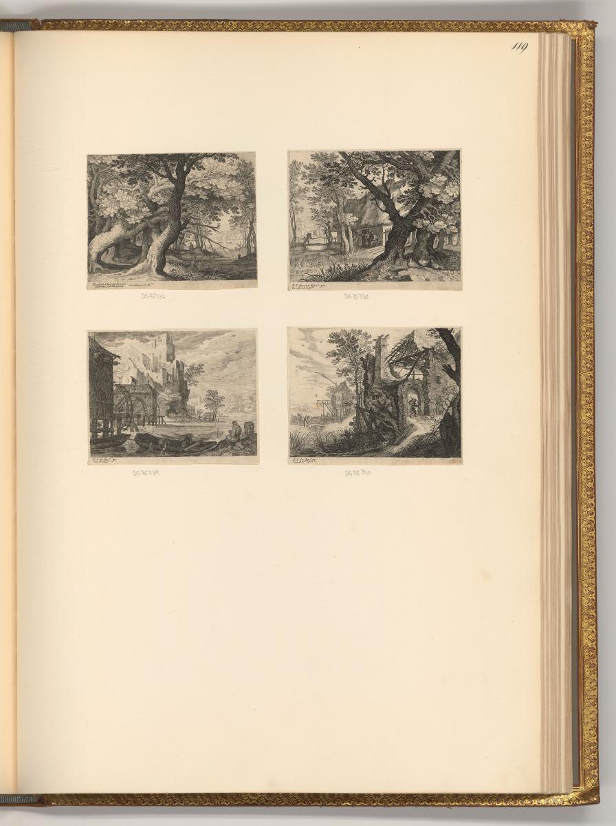 Gilles Sadeler. Vol. II., Landschaften, Inv. Nr.: Holland nach Sektionen I/42, H/I/42/119